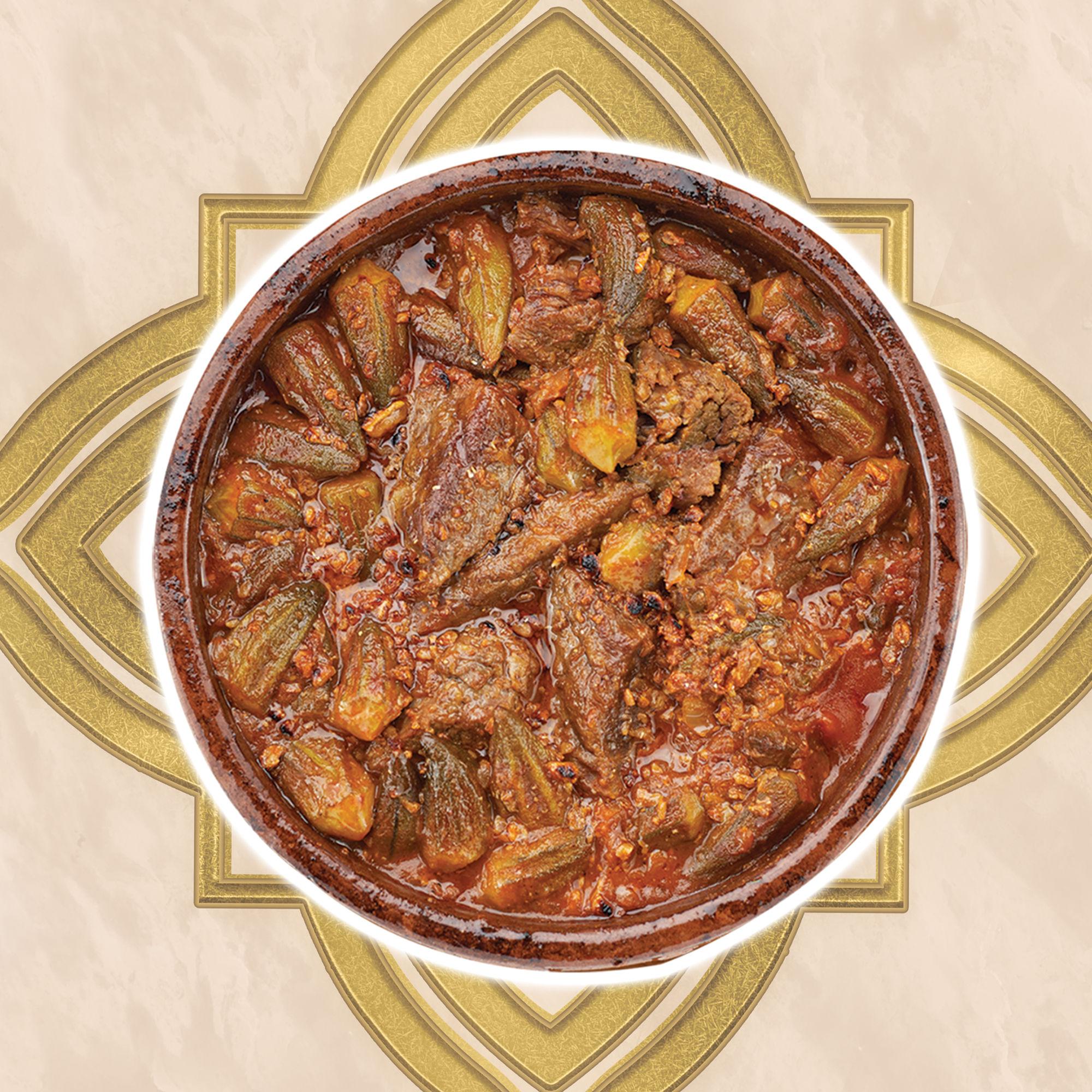 Braised Beef And Okra