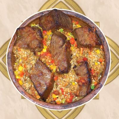 Braised Beef And Freekeh