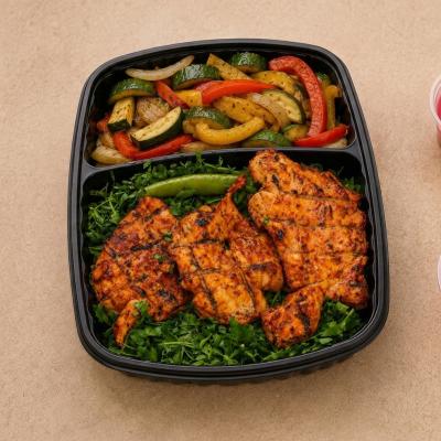 Grilled Chicken with sauteed Vegetables