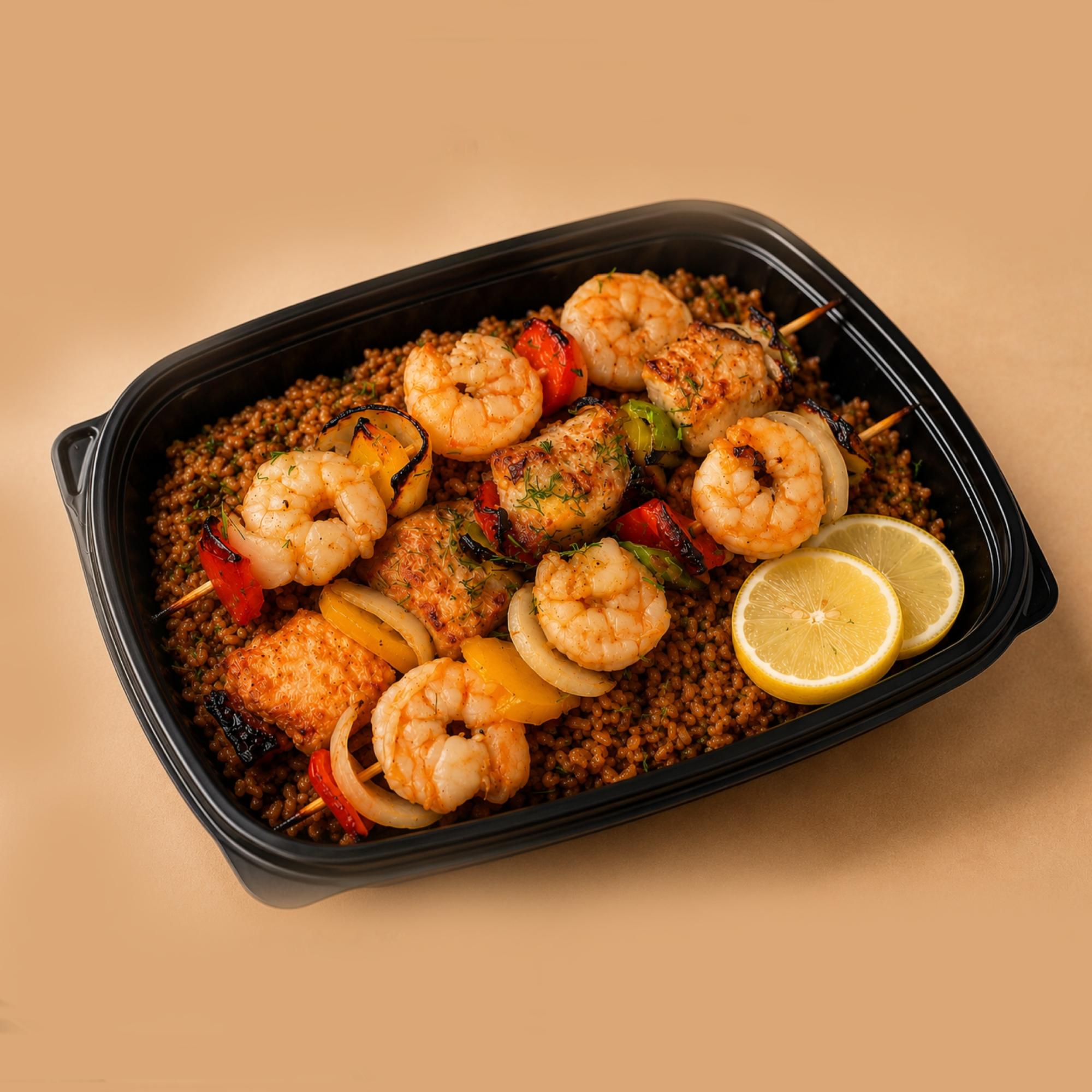 Grilled Fish Skewer